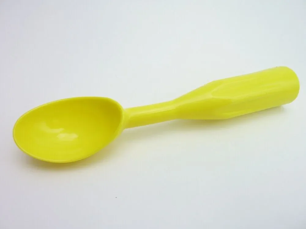 Vintage Ice Cream Scoop Yellow Scooper